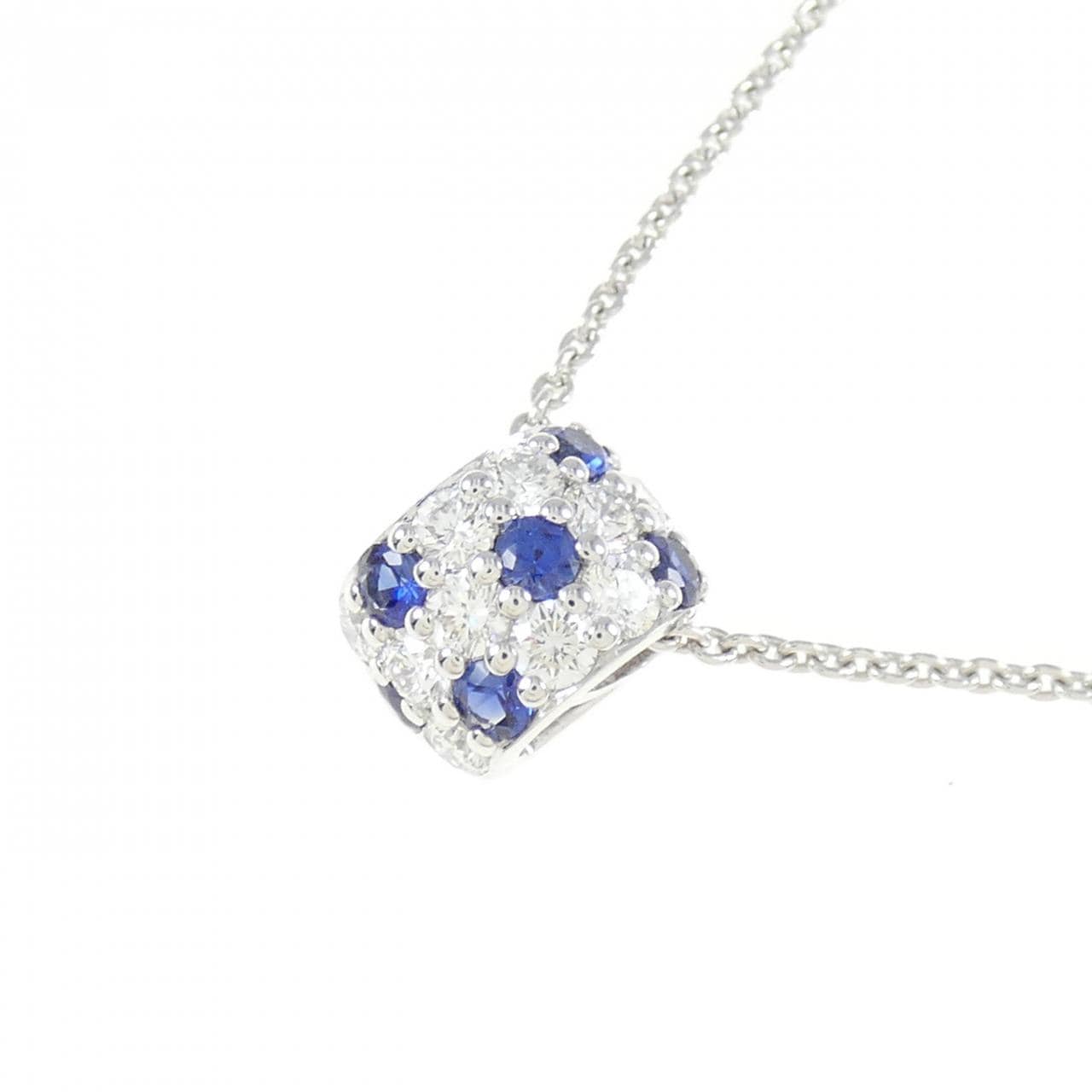 MIKIMOTO sapphire necklace 0.31CT