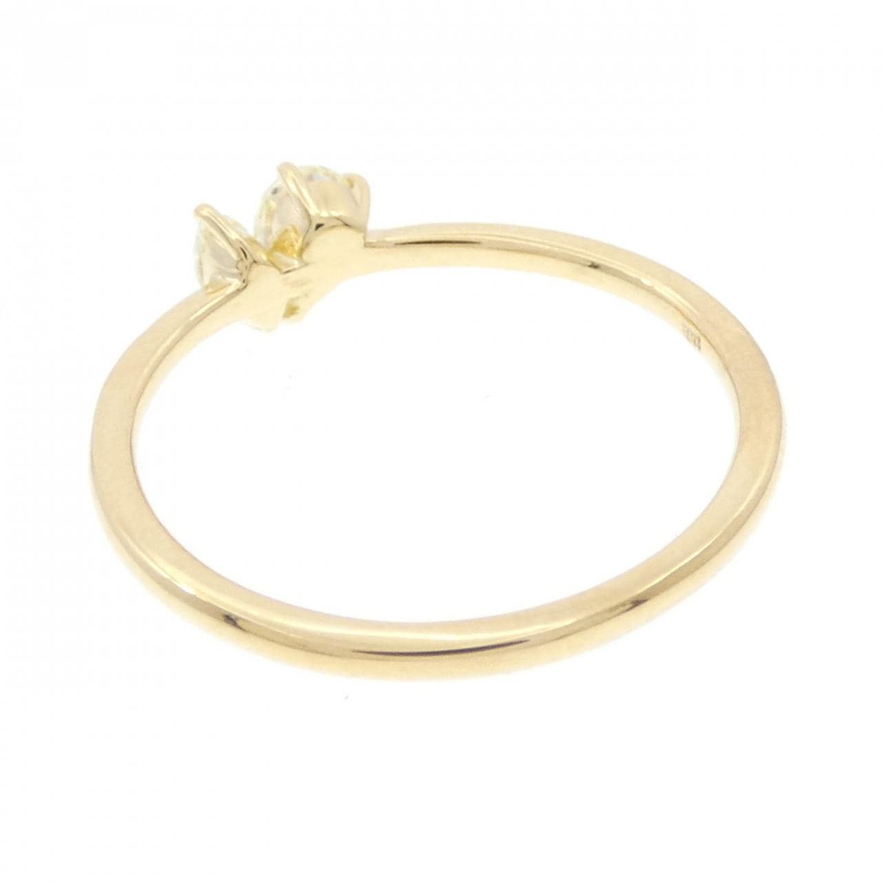【新品】K18YG ダイヤモンド リング 0.30CT