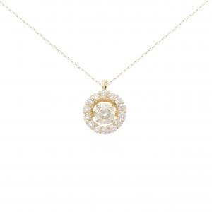 【新品】K18YG ダイヤモンド ネックレス 0.36CT