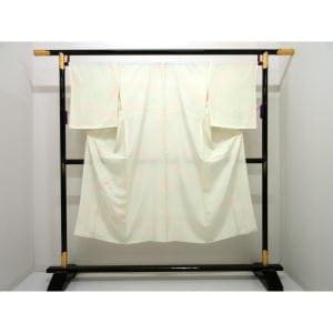 長襦袢　附下　刺繍入りボカシ染　広衿　仕立直し品