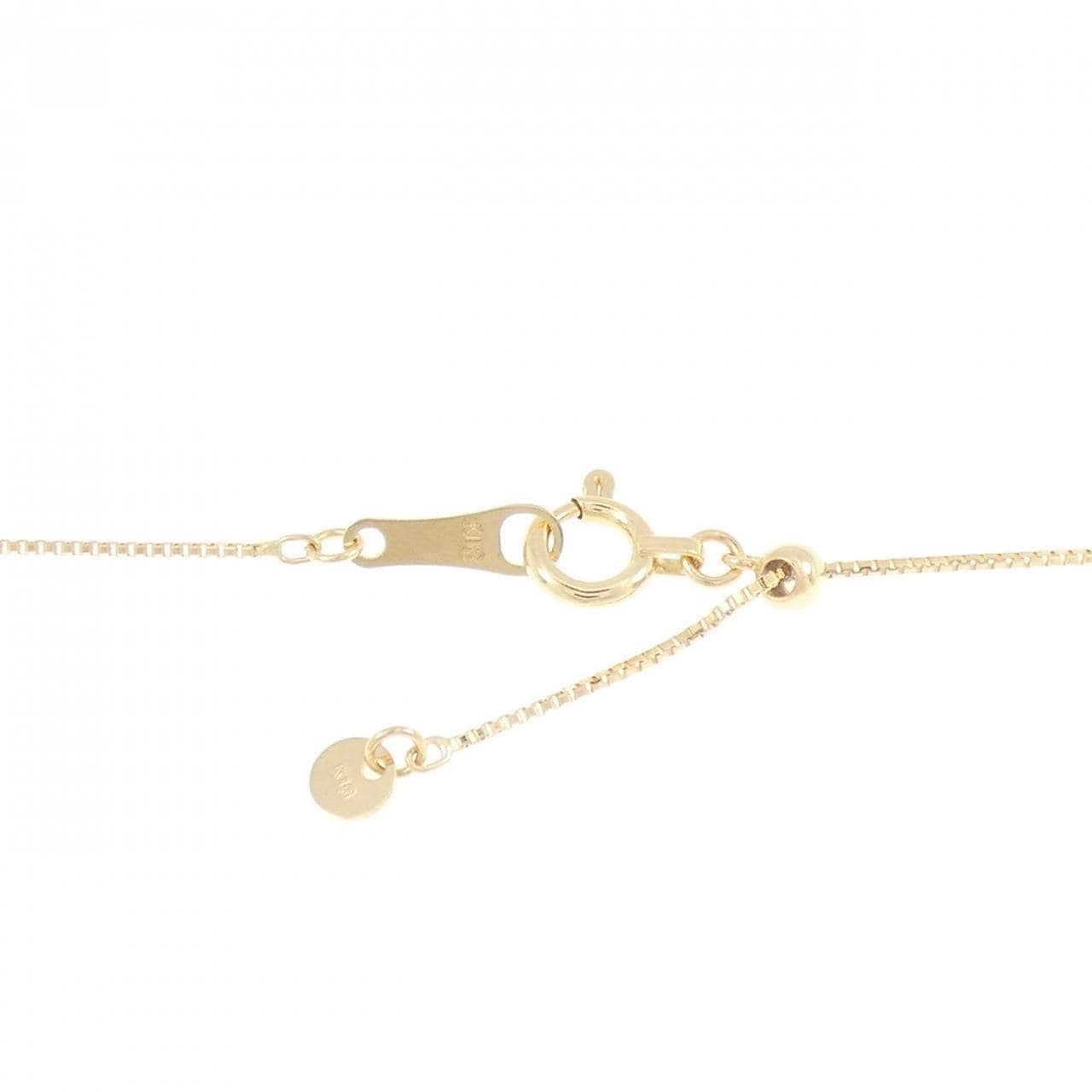 K18YG ダイヤモンド ネックレス 0.23CT