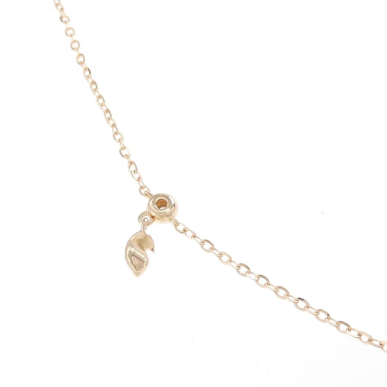 750PG ダイヤモンド ネックレス 0.10CT