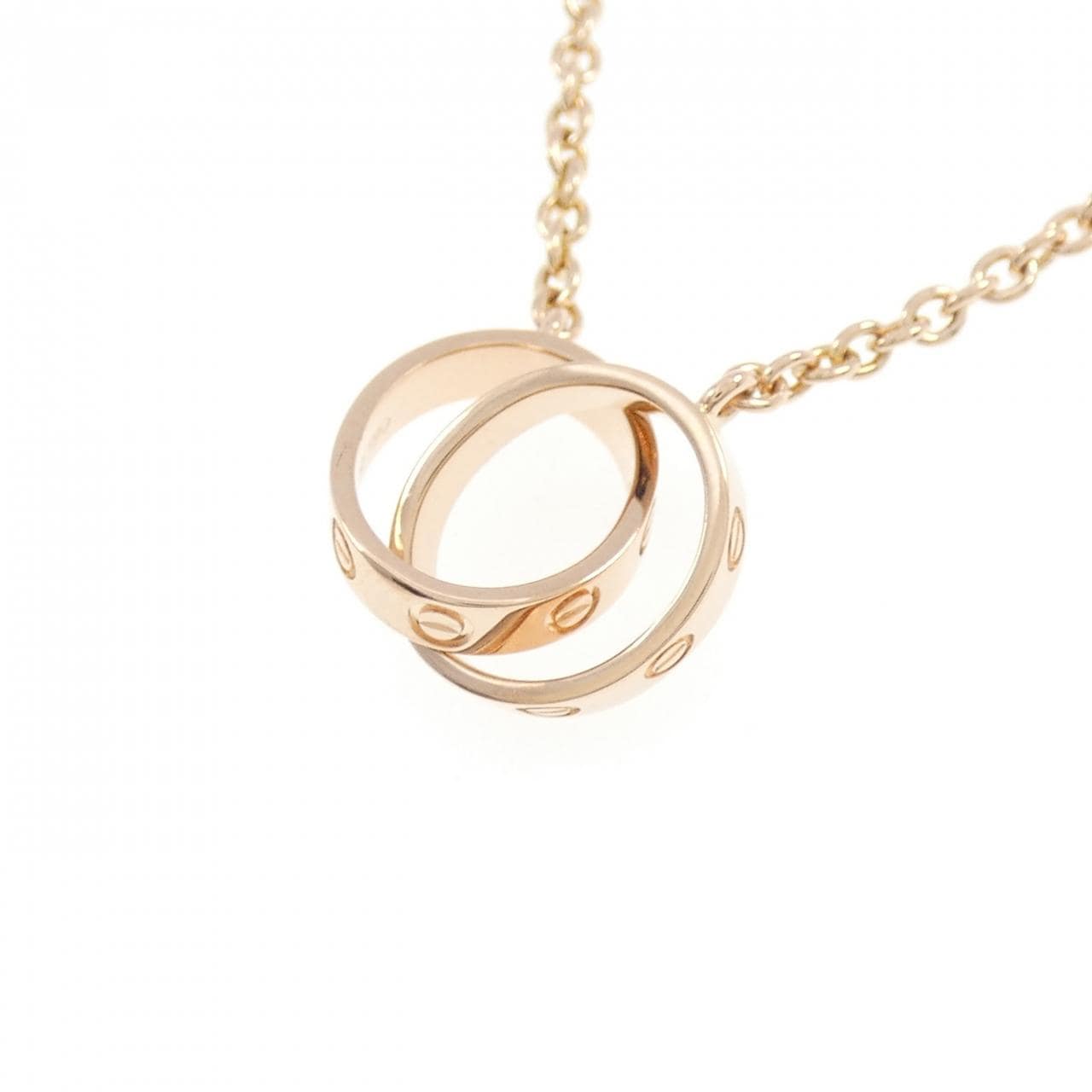 カルティエ ベビーラブ ネックレス