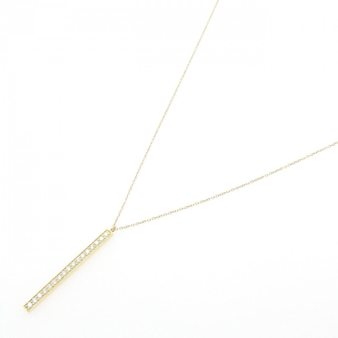 K18YG ダイヤモンド ネックレス 0.34CT