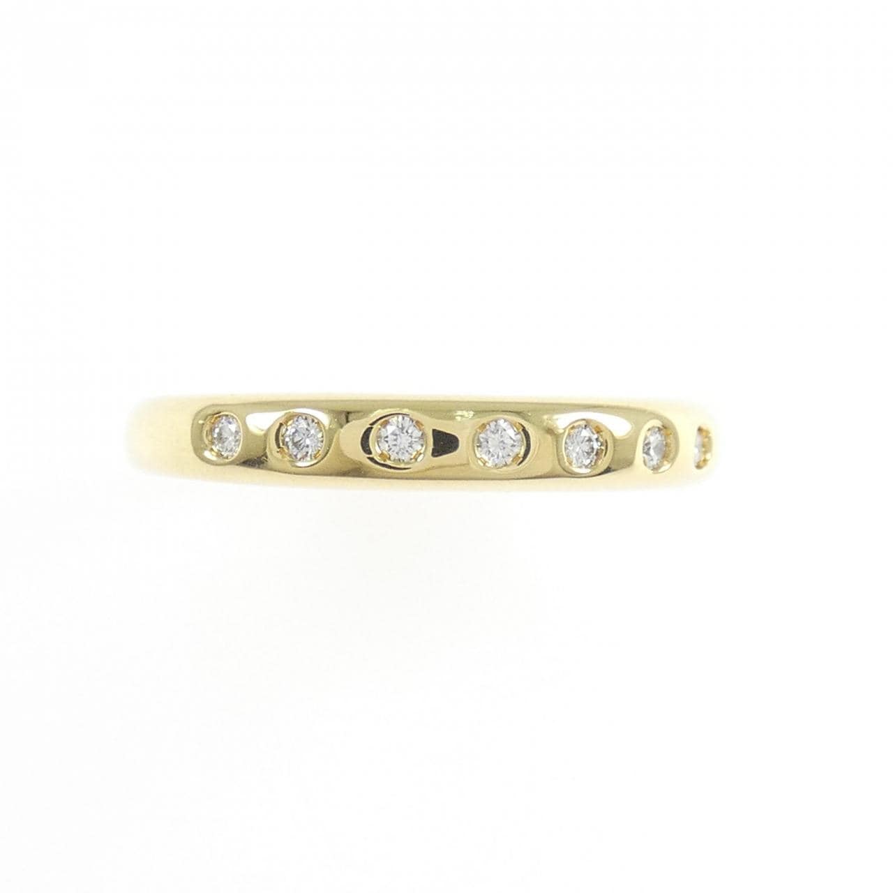 K18YG ダイヤモンド リング 0.07CT