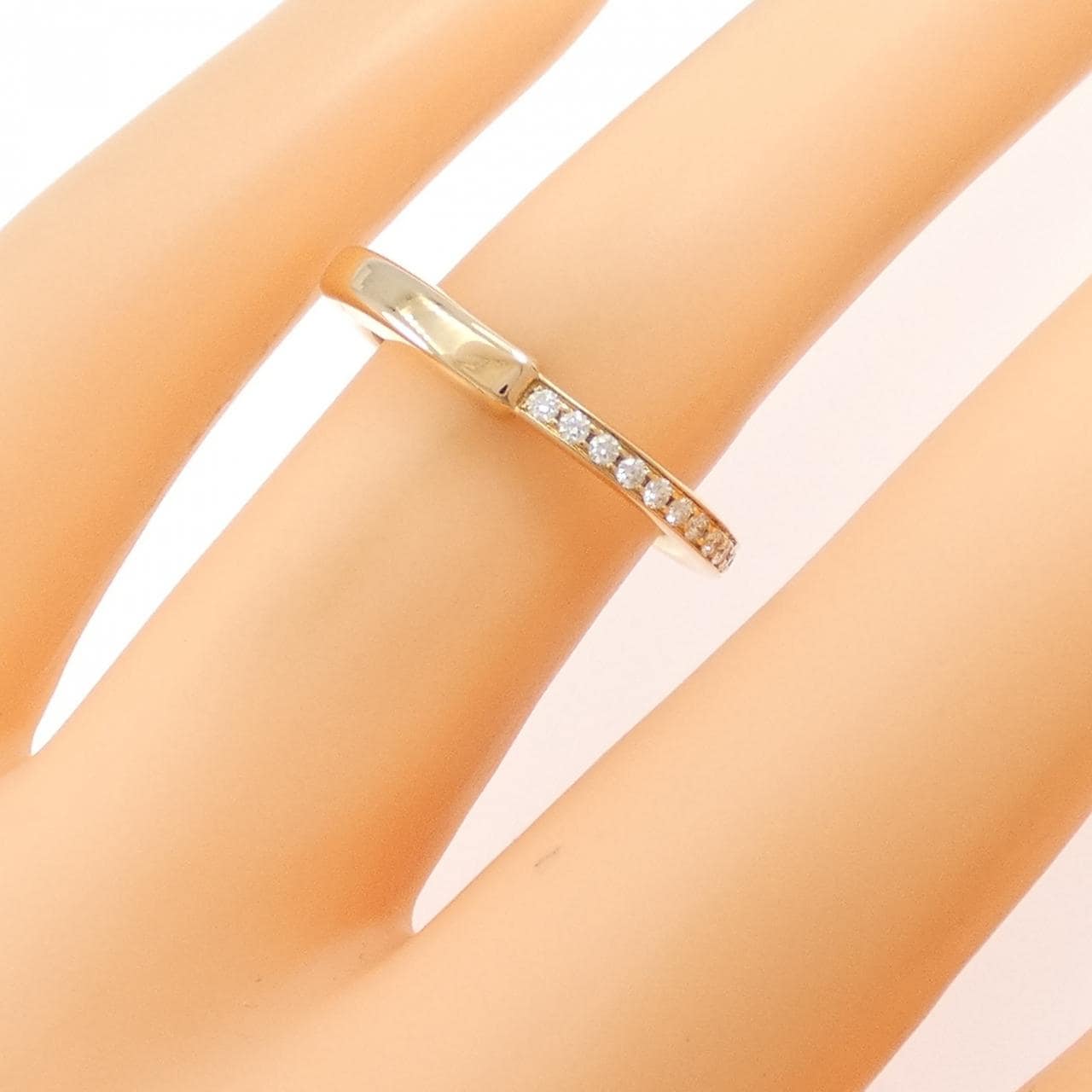 ティファニー ロック リング 0.13CT