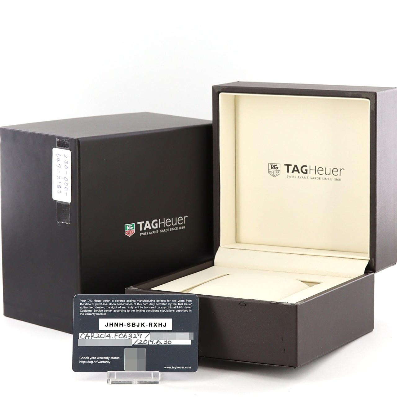 【ノーメンテナンス還元価格】タグ･ホイヤー カレラ1887クロノ LIMITED CAR2C14.FC6327 SS 自動巻