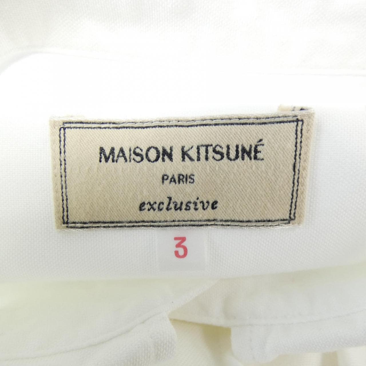 メゾンキツネ MAISON KITSUNE シャツ