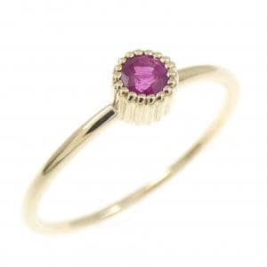 K10PG ルビー リング