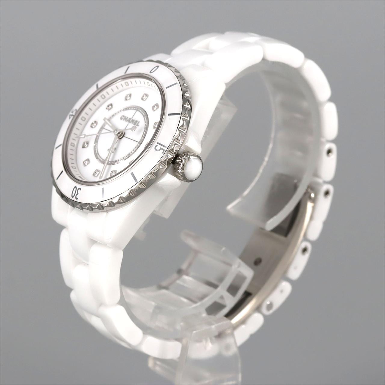 CHANEL J12 33mm 陶瓷・12P H5703 陶瓷石英