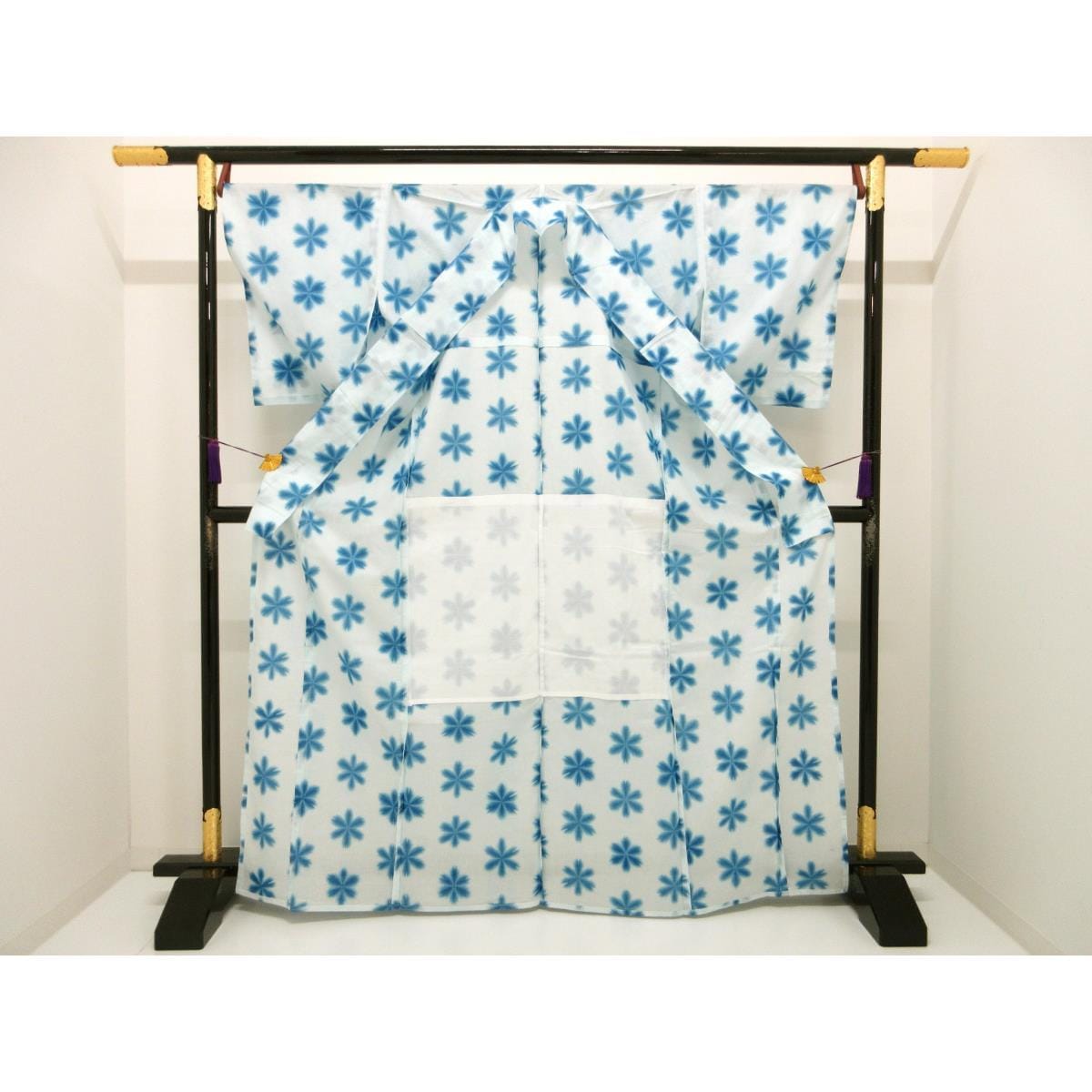 【未使用品】女ゆかた　有松鳴海絞　広衿