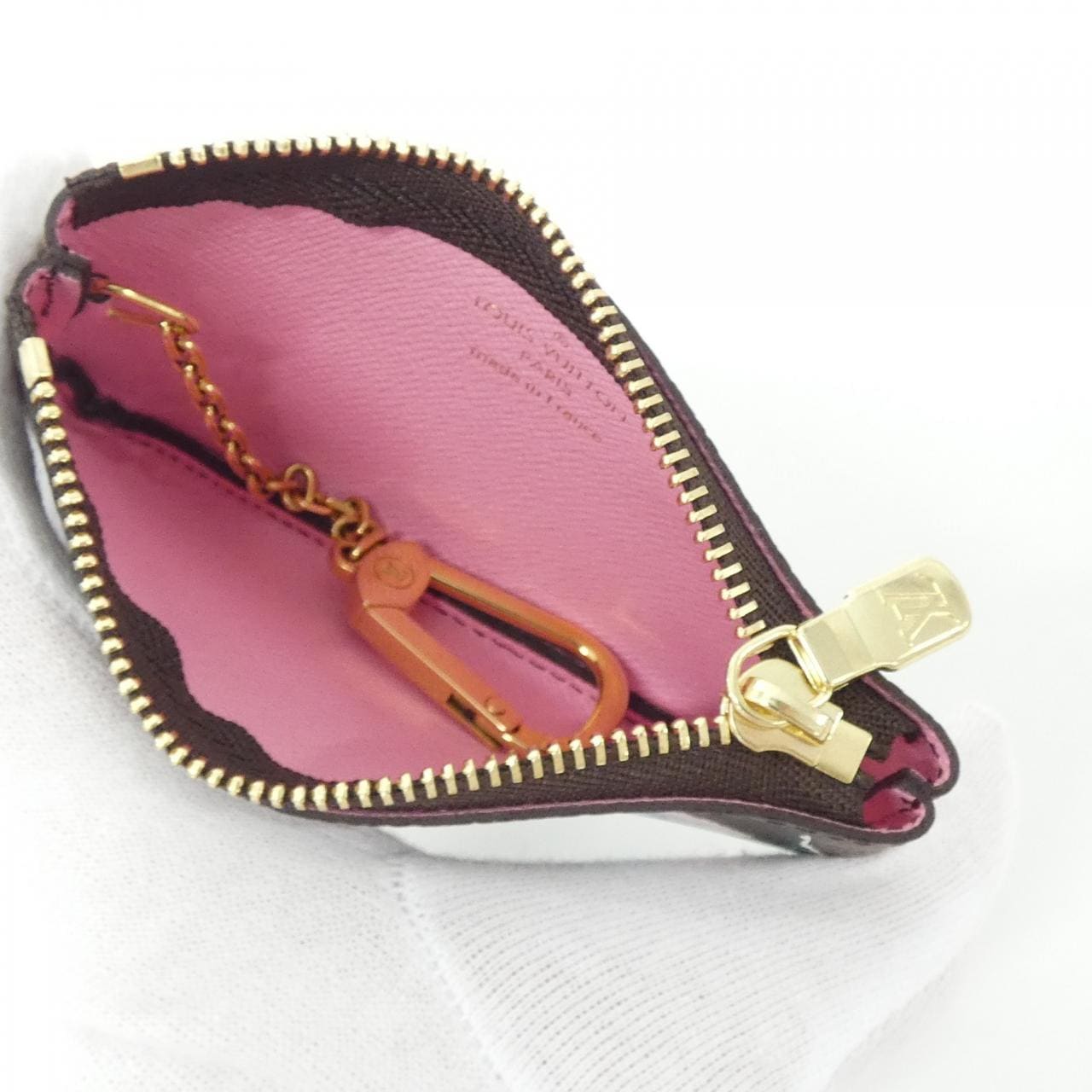 LOUIS VUITTON Monogram (Vivienne) Pochette Cle M82620 Coin & Key Case