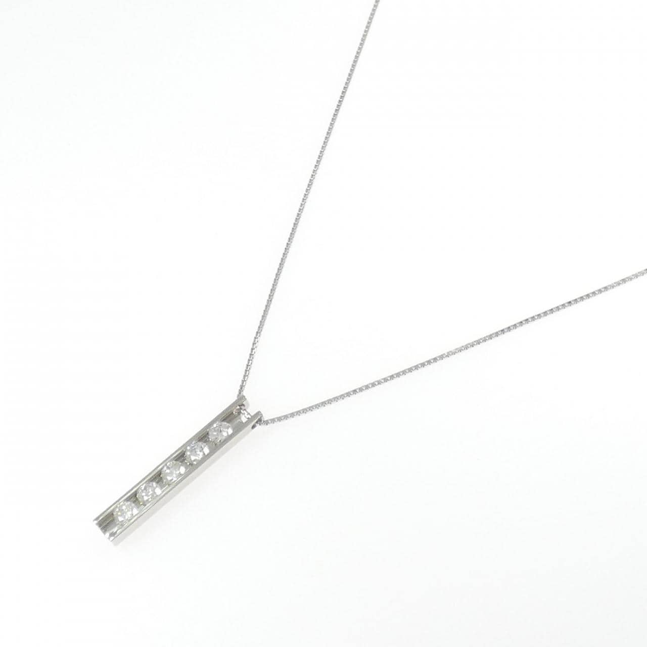 PT900/PT850 ダイヤモンド ネックレス 0.66CT