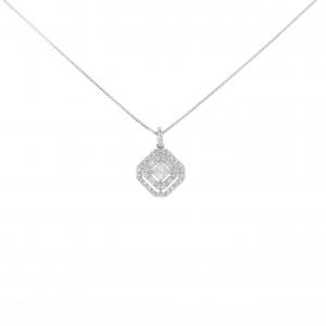【新品】PT900/PT850 ダイヤモンド ネックレス 0.30CT