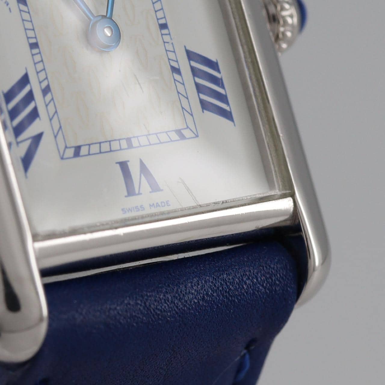 カルティエ マストタンクSM W1014054 シルバー クォーツ