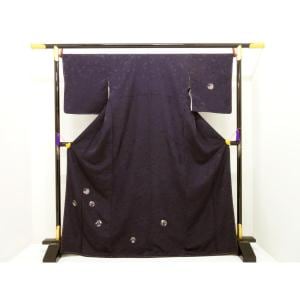 【新品】訪問着　刺繍加工【山口美術織物】