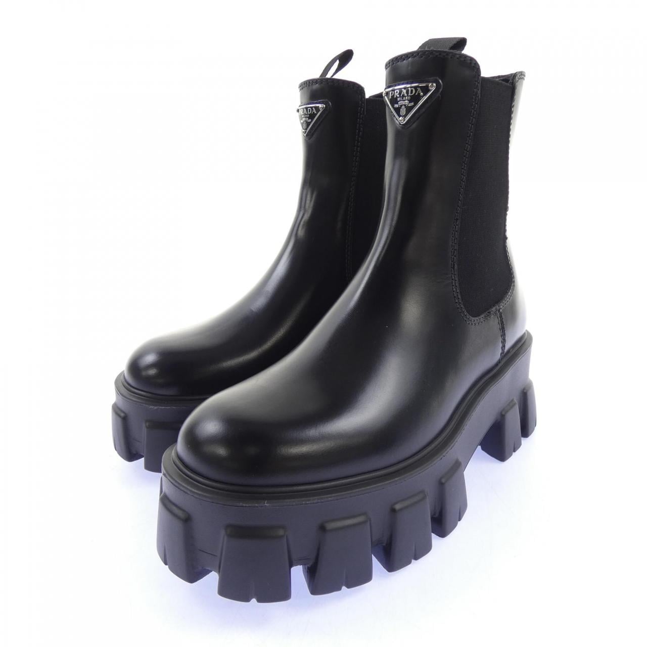 プラダ PRADA モノリスチェルシー トライアングルロゴ 1T256N ブーツ