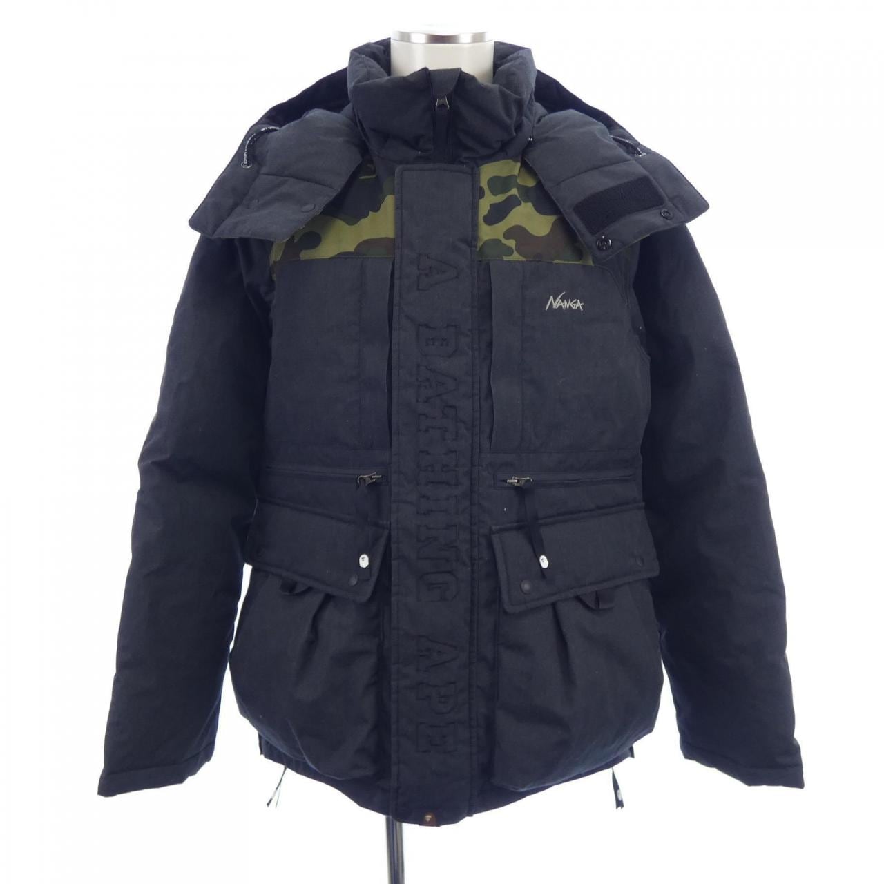 アベイシングエイプ A BATHING APE 001DNK731902C NANGA ダウンジャケット