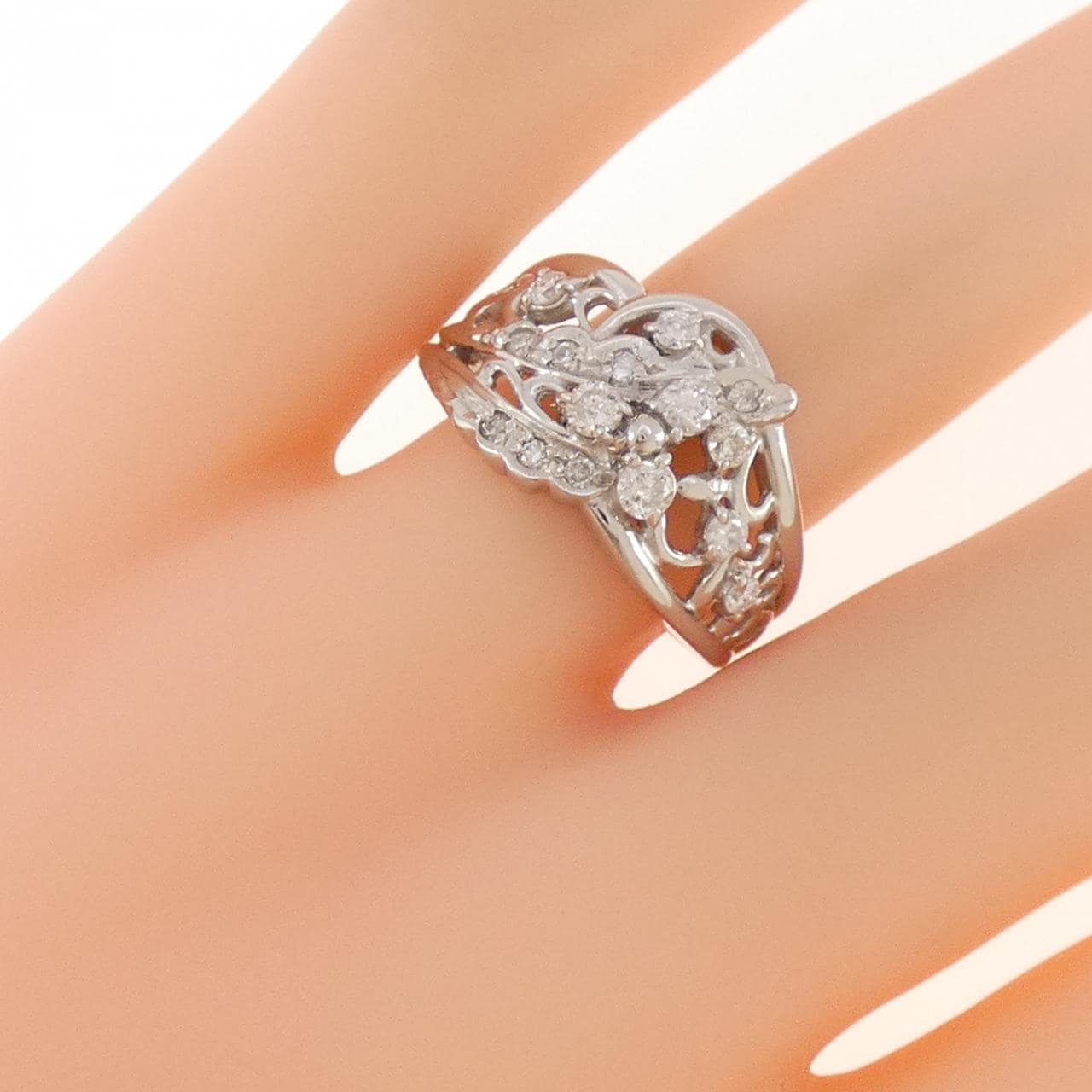 PT850 ダイヤモンド リング 0.36CT