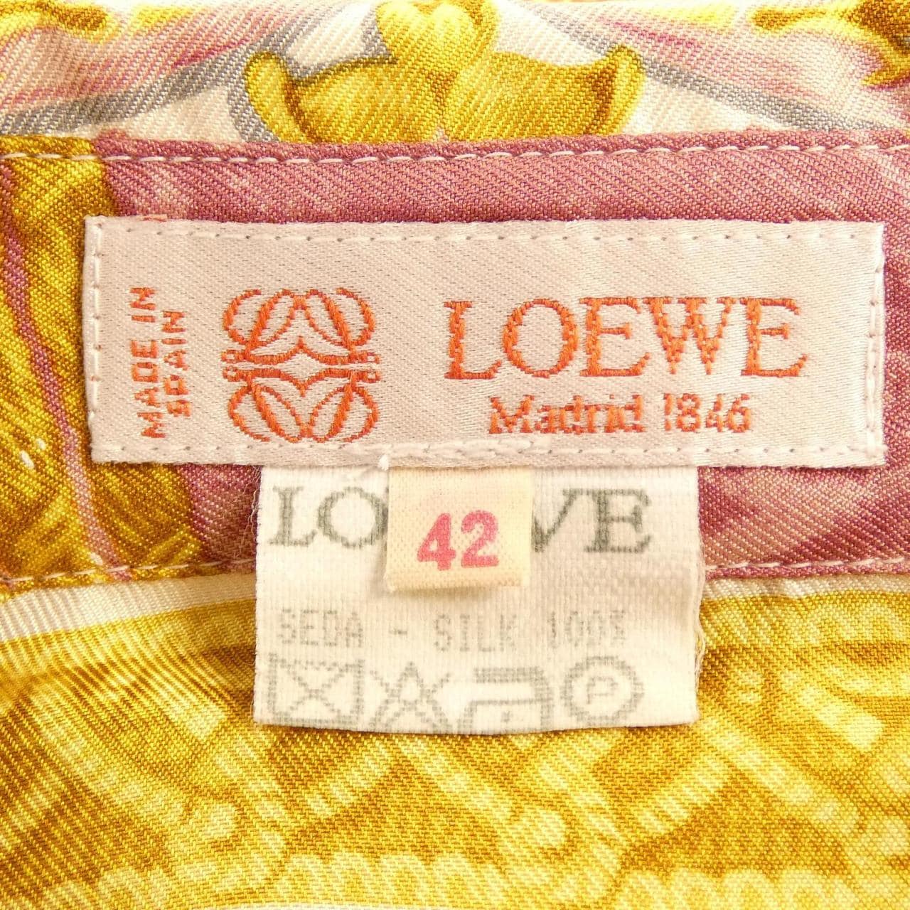 【ヴィンテージ】ロエベ LOEWE シャツ