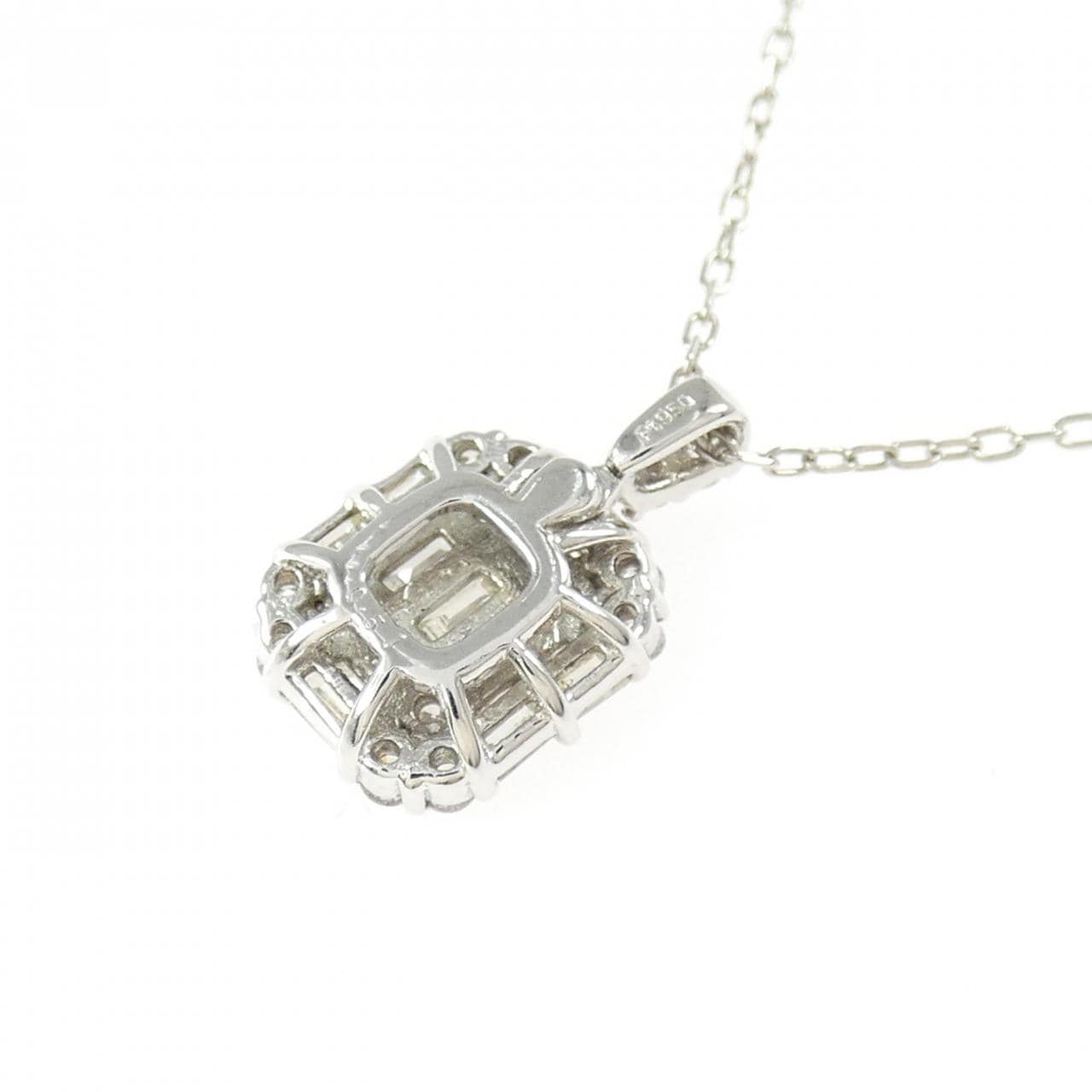PT950/PT850 ダイヤモンド ネックレス 0.51CT