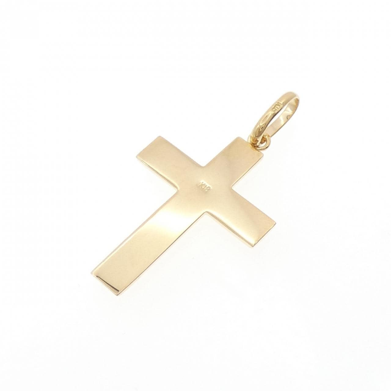 【新品】K18YG クロス ペンダント