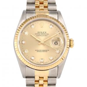 ロレックス デイトジャスト 16233G SSxYG 自動巻 S番