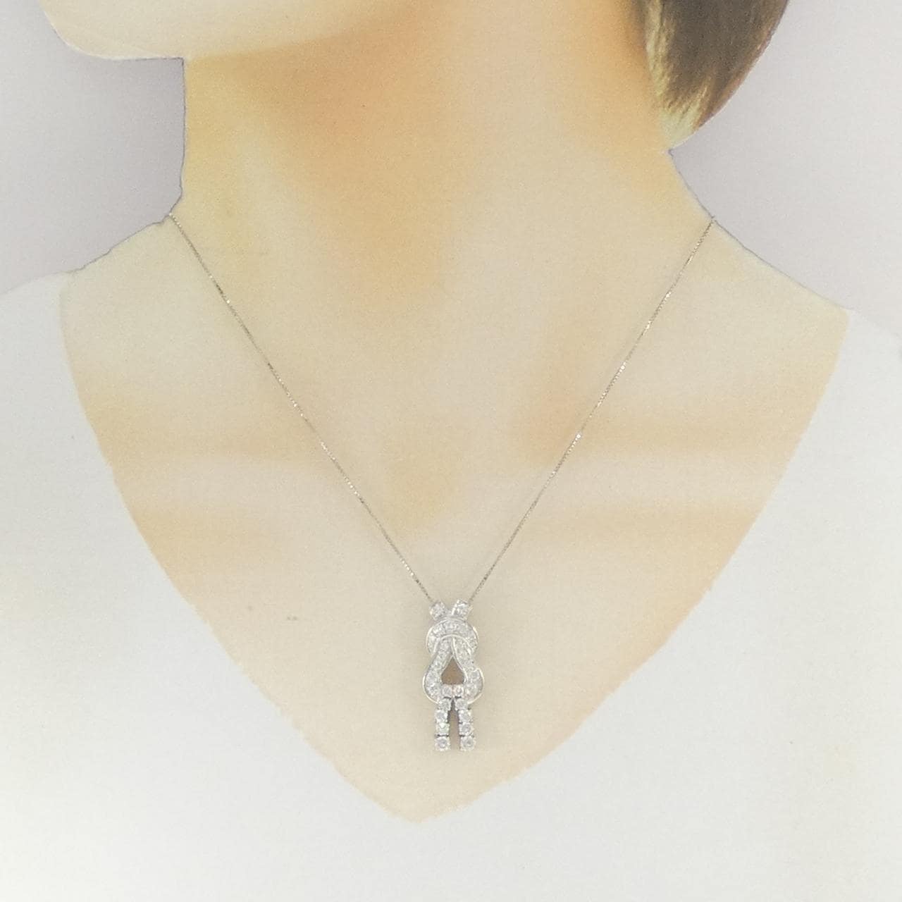 ポーラ ダイヤモンド ネックレス 1.24CT
