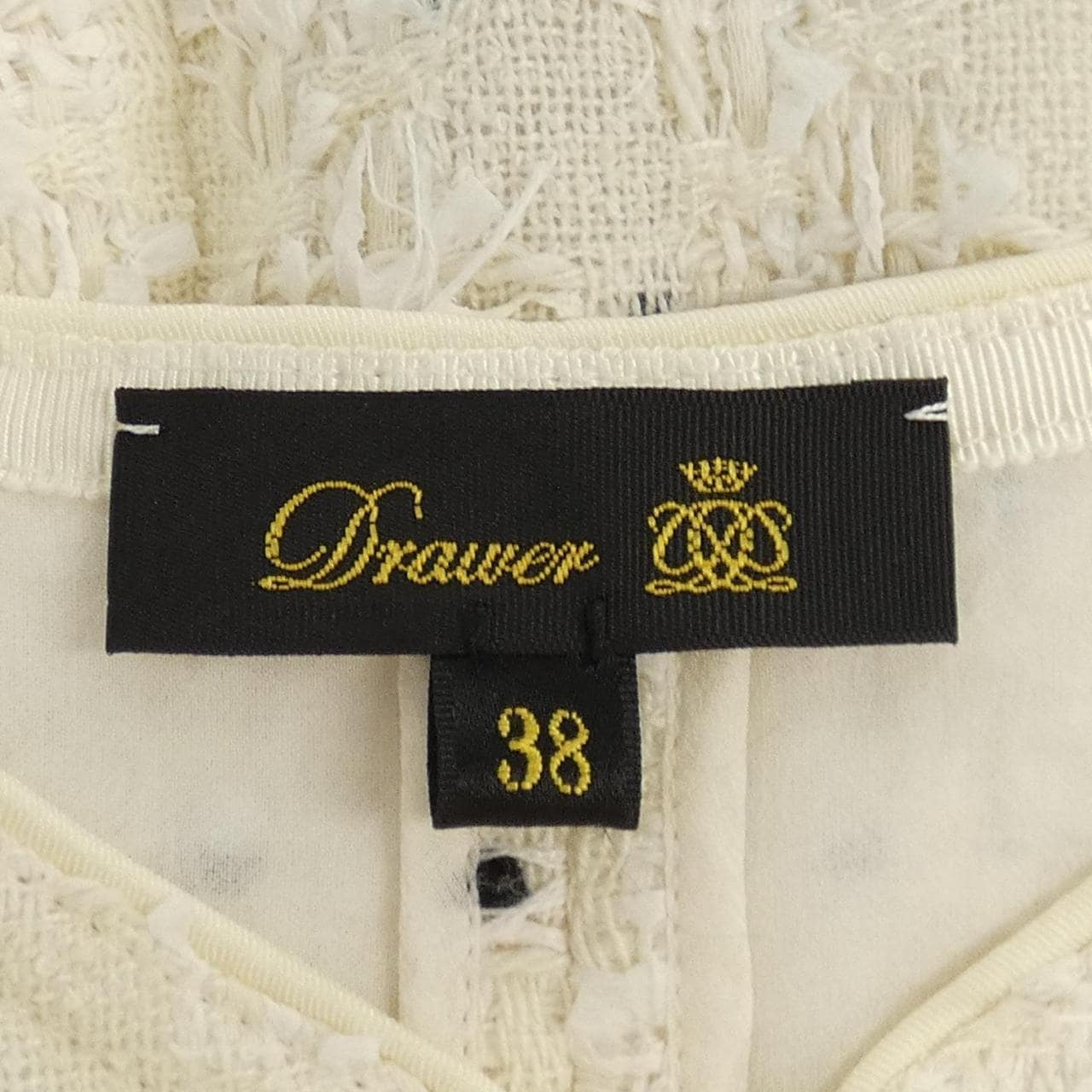 ドゥロワー DRAWER ノーカラージャケット
