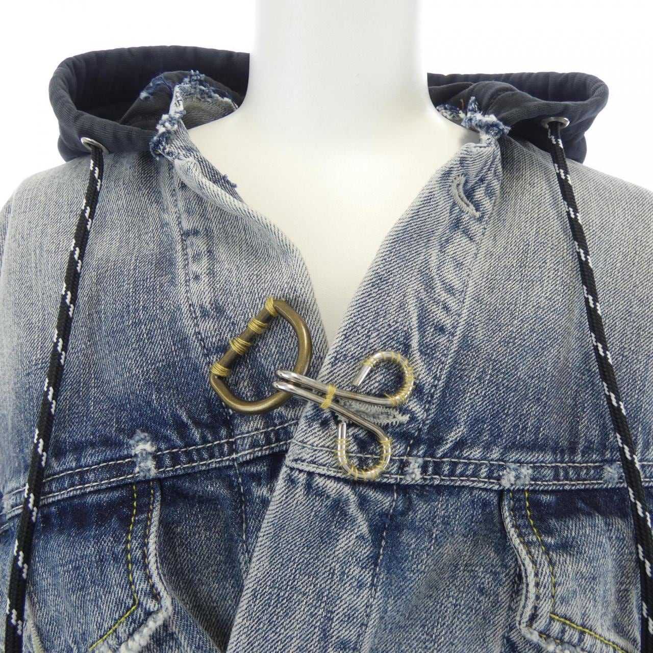 バレンシアガ BALENCIAGA 702435 TMW26 デニムジャケット