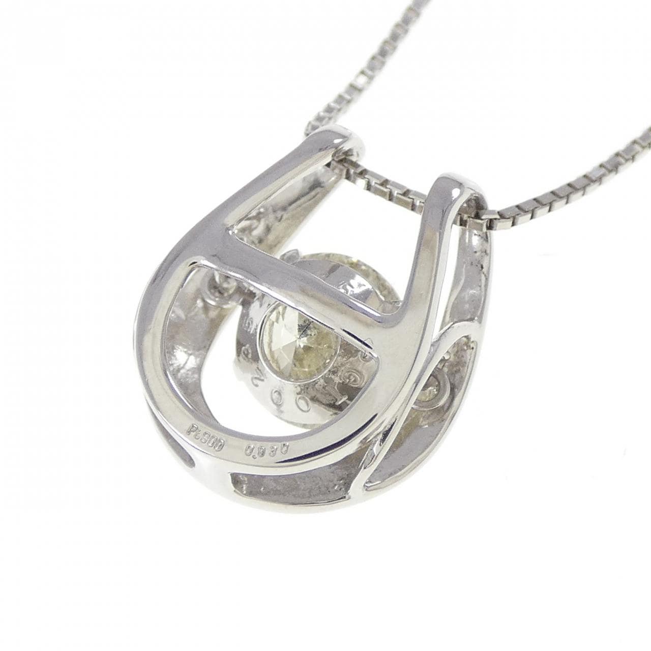 PT900/PT850 ダイヤモンド ネックレス 0.930CT