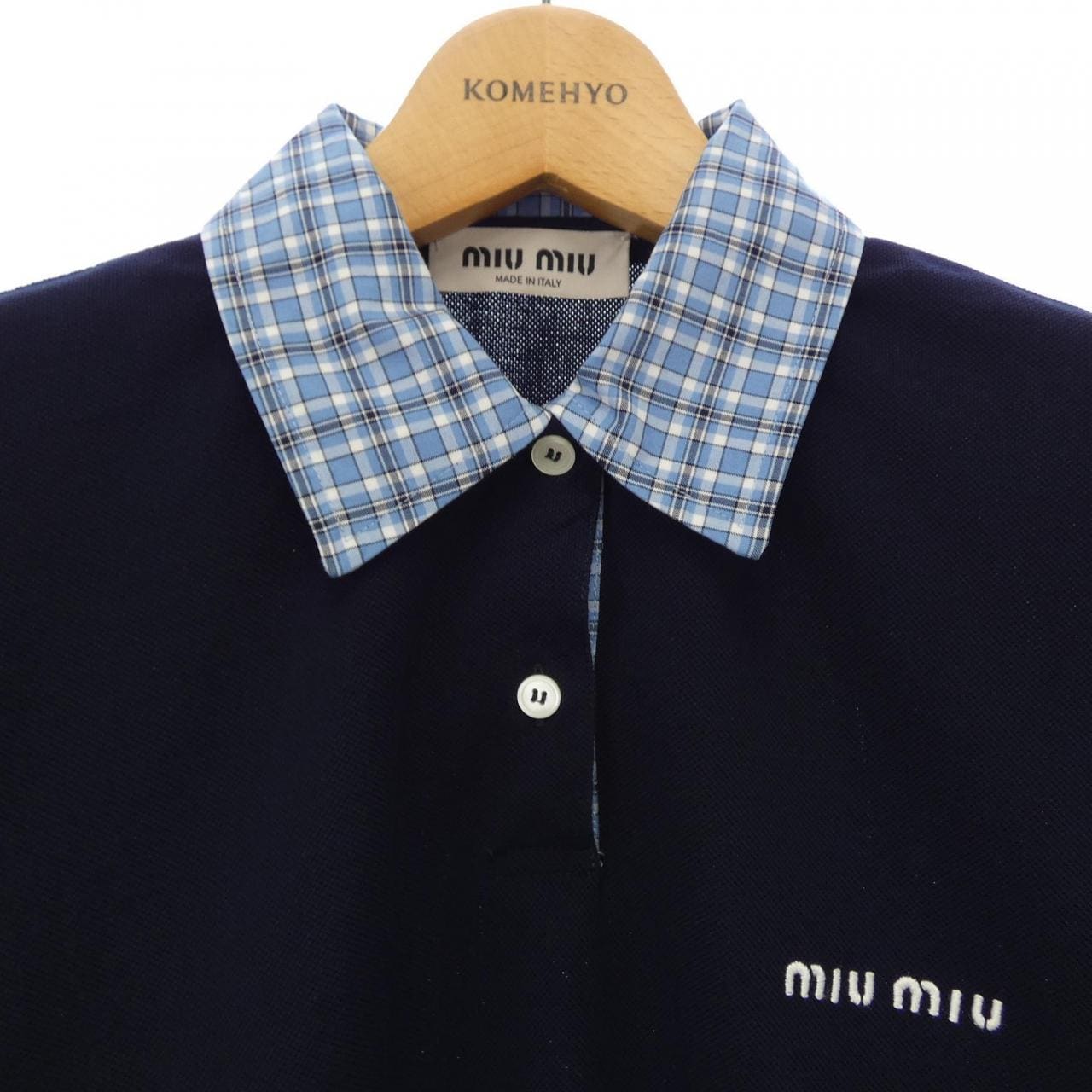 ミュウミュウ MIU MIU MJN555 S000 15WD ポロシャツ