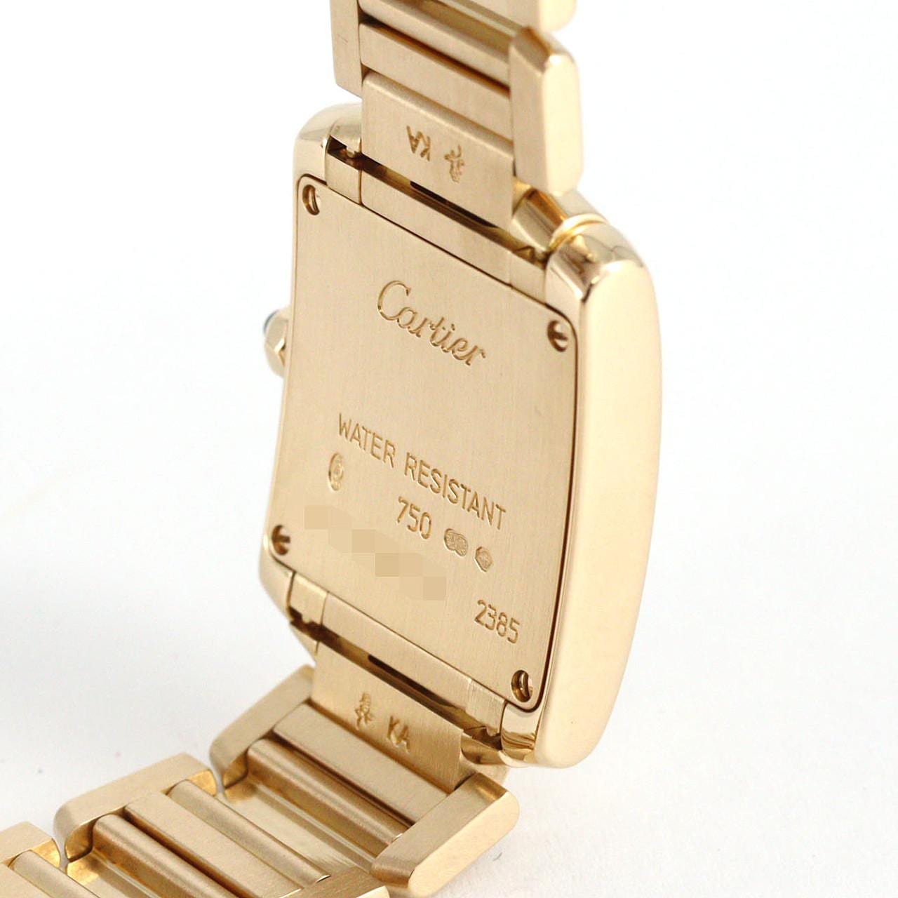 カルティエ タンクフランセーズSM YG W50002N2 YG クォーツ