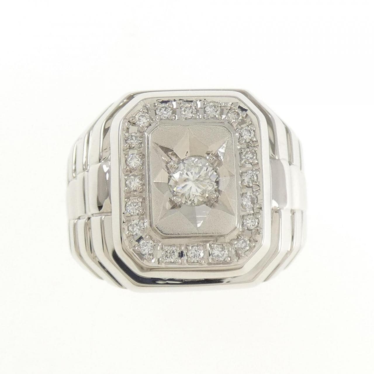 PT900 ダイヤモンド リング 0.52CT