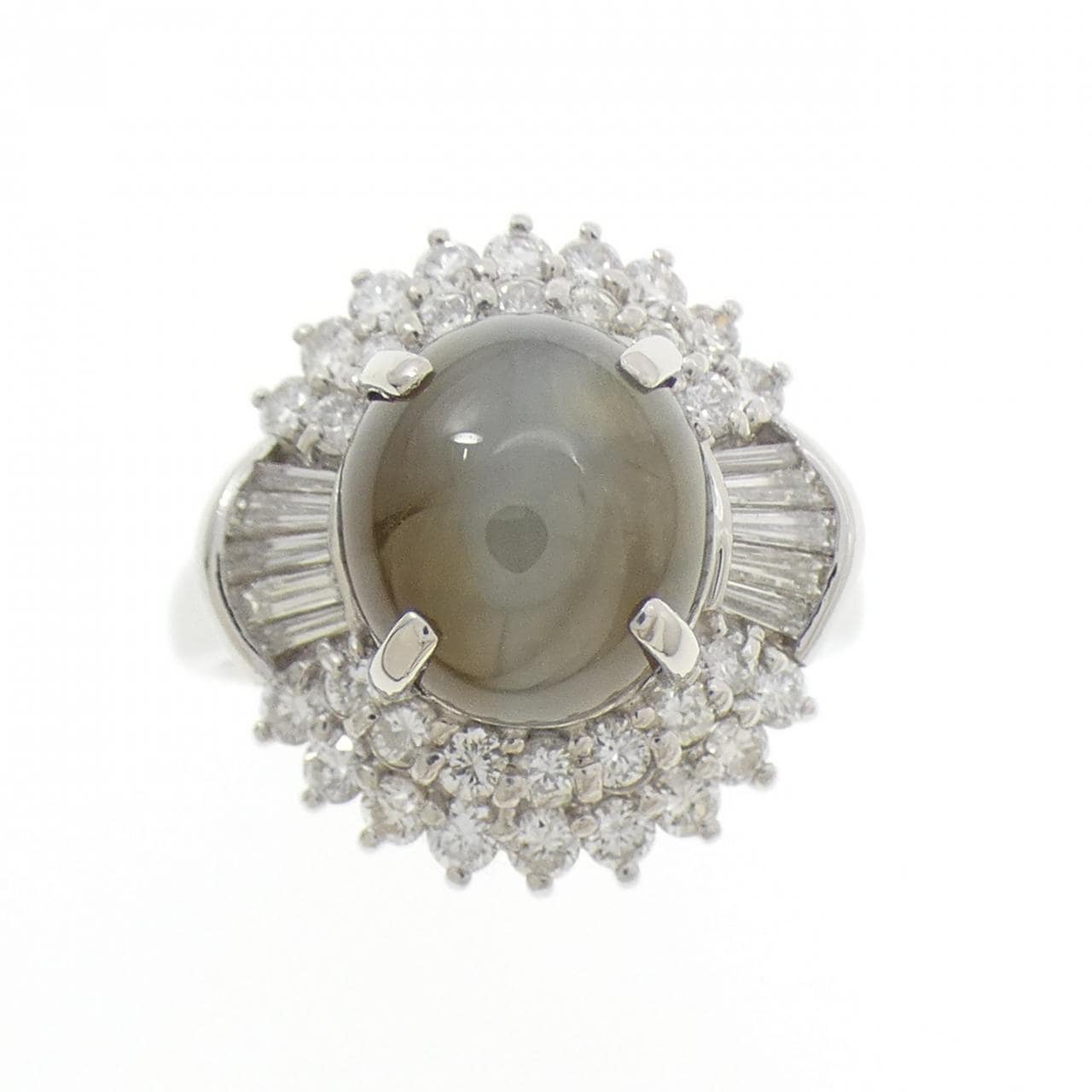 PT850 クリソベリルキャッツ リング 5.76CT