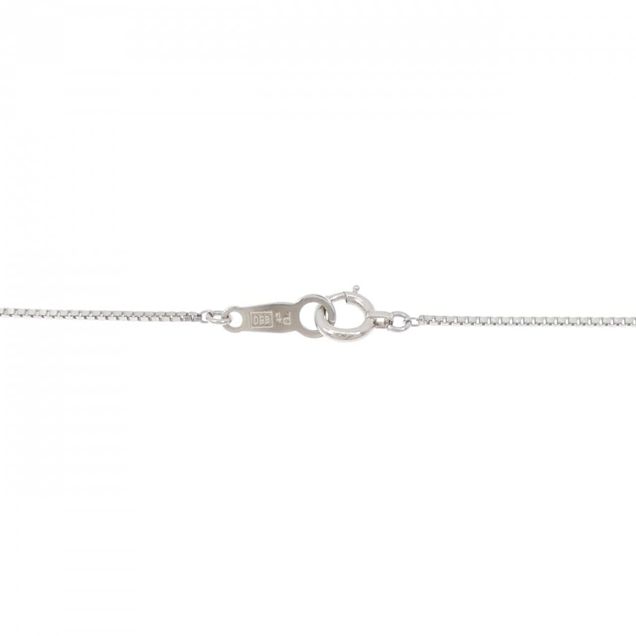 PT/PT850 サファイヤ ネックレス 0.66CT