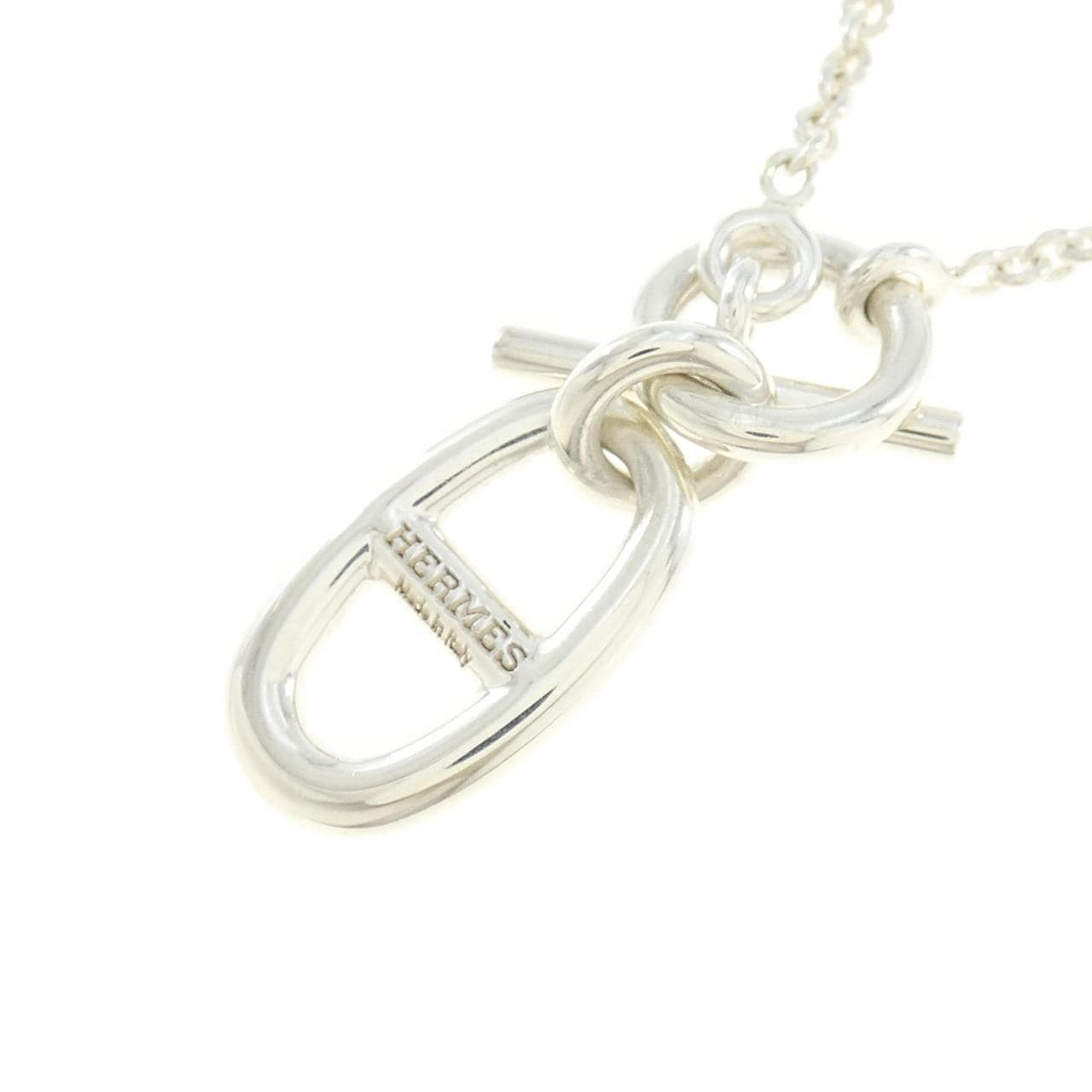 HERMES chaine d&#39;uncre necklace