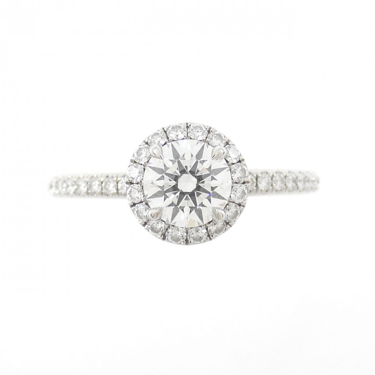 ハリーウィンストン ラウンドマイクロパヴェ リング 0.50CT F VVS1 3EXT