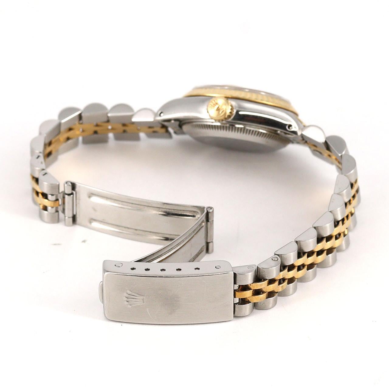 【ノーメンテナンス特価】ロレックス デイトジャスト 69173 SSxYG 自動巻 9番台