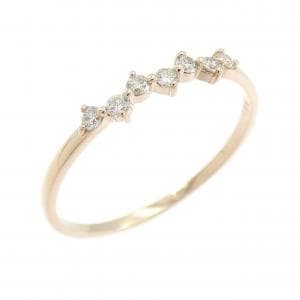K18PG ダイヤモンド リング 0.07CT