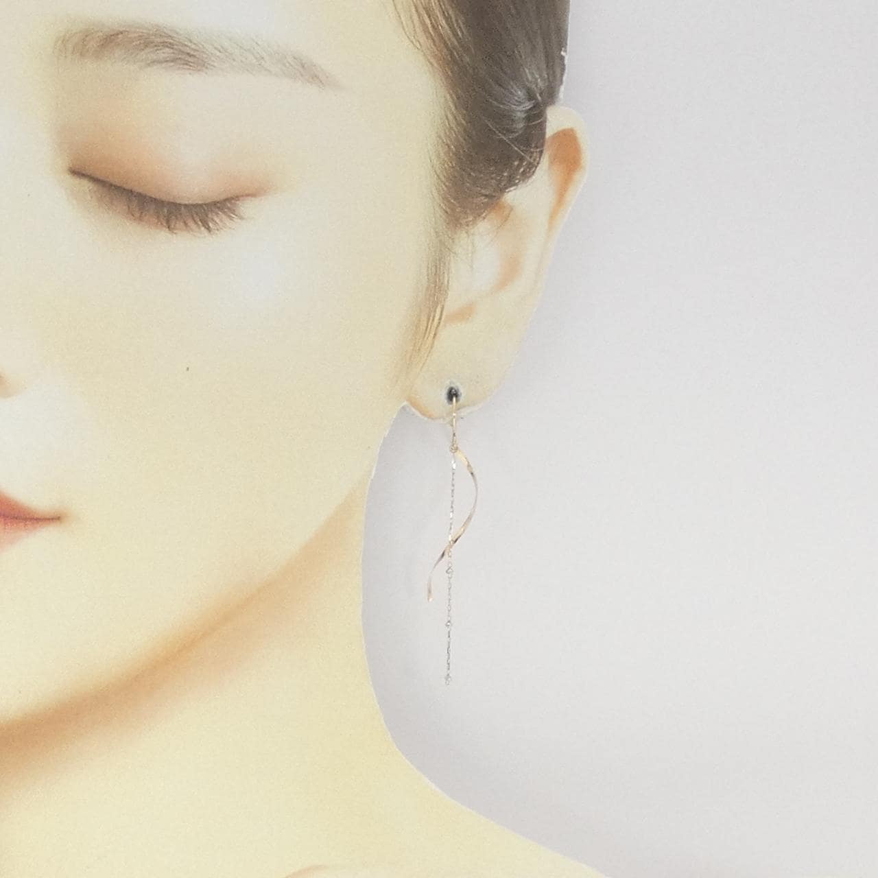 サマンサティアラ K10YG ピアス