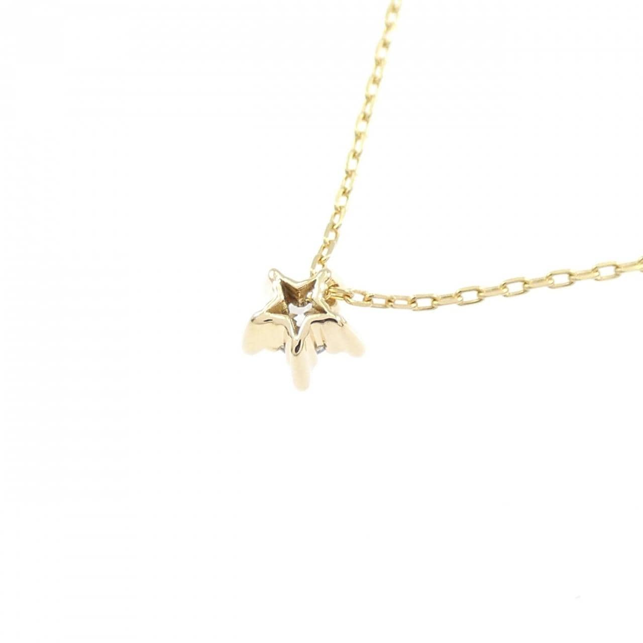 スタージュエリー スター ダイヤモンド ネックレス 0.04CT