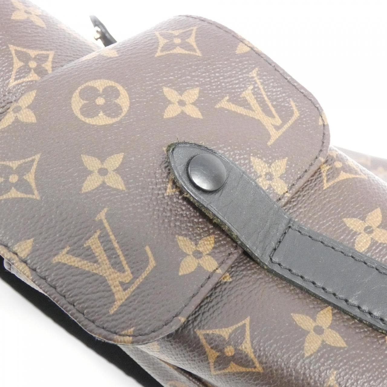 LOUIS VUITTON Monogram Macassar Christopher MM M43735双肩包