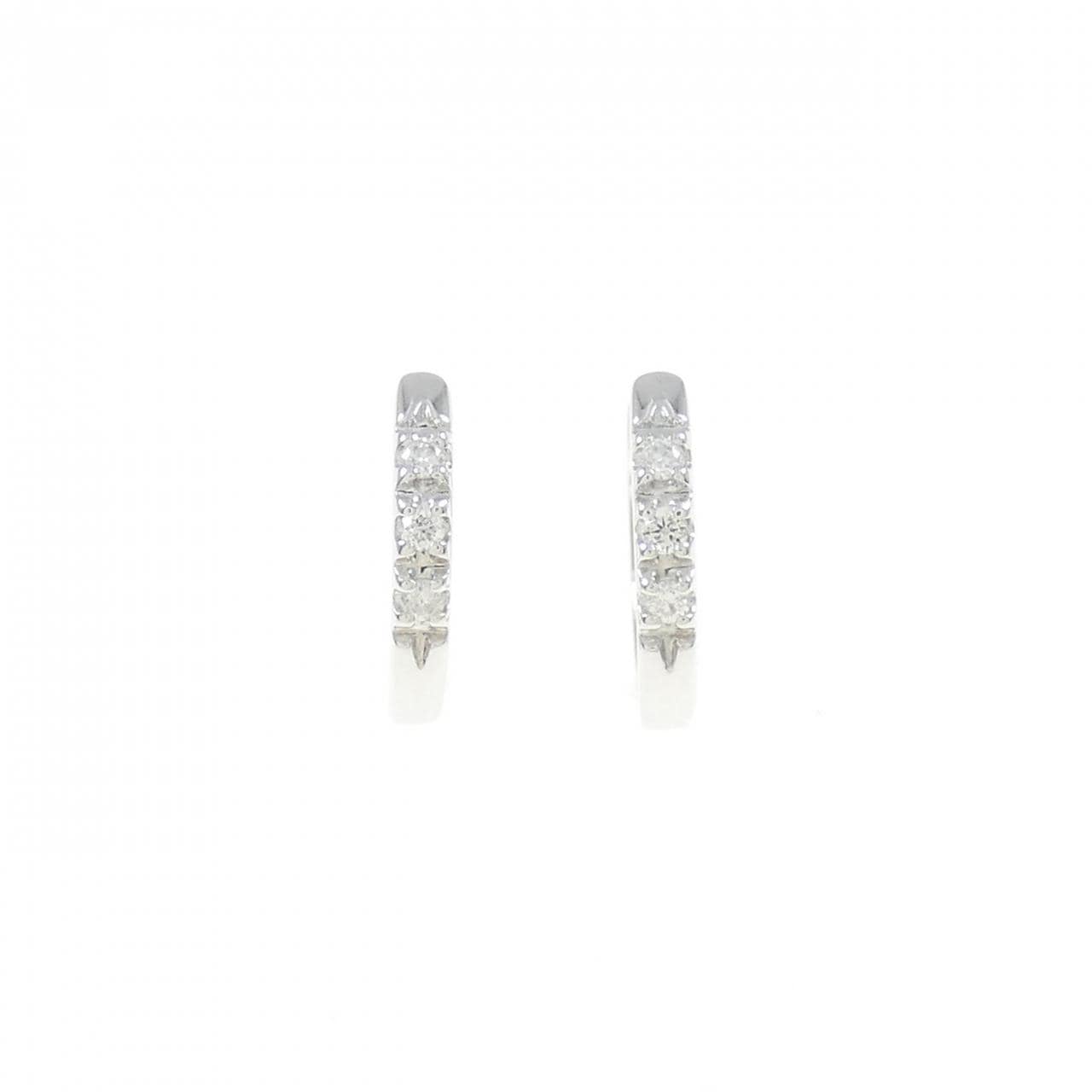 K10WG Diamond earrings