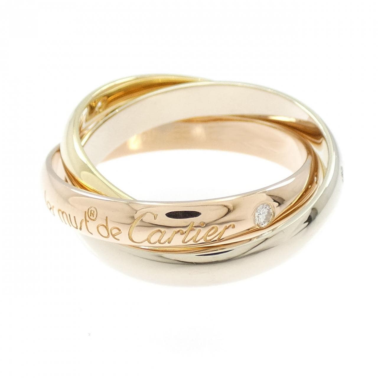 【ヴィンテージ】カルティエ トリニティ 150周年限定品 リング