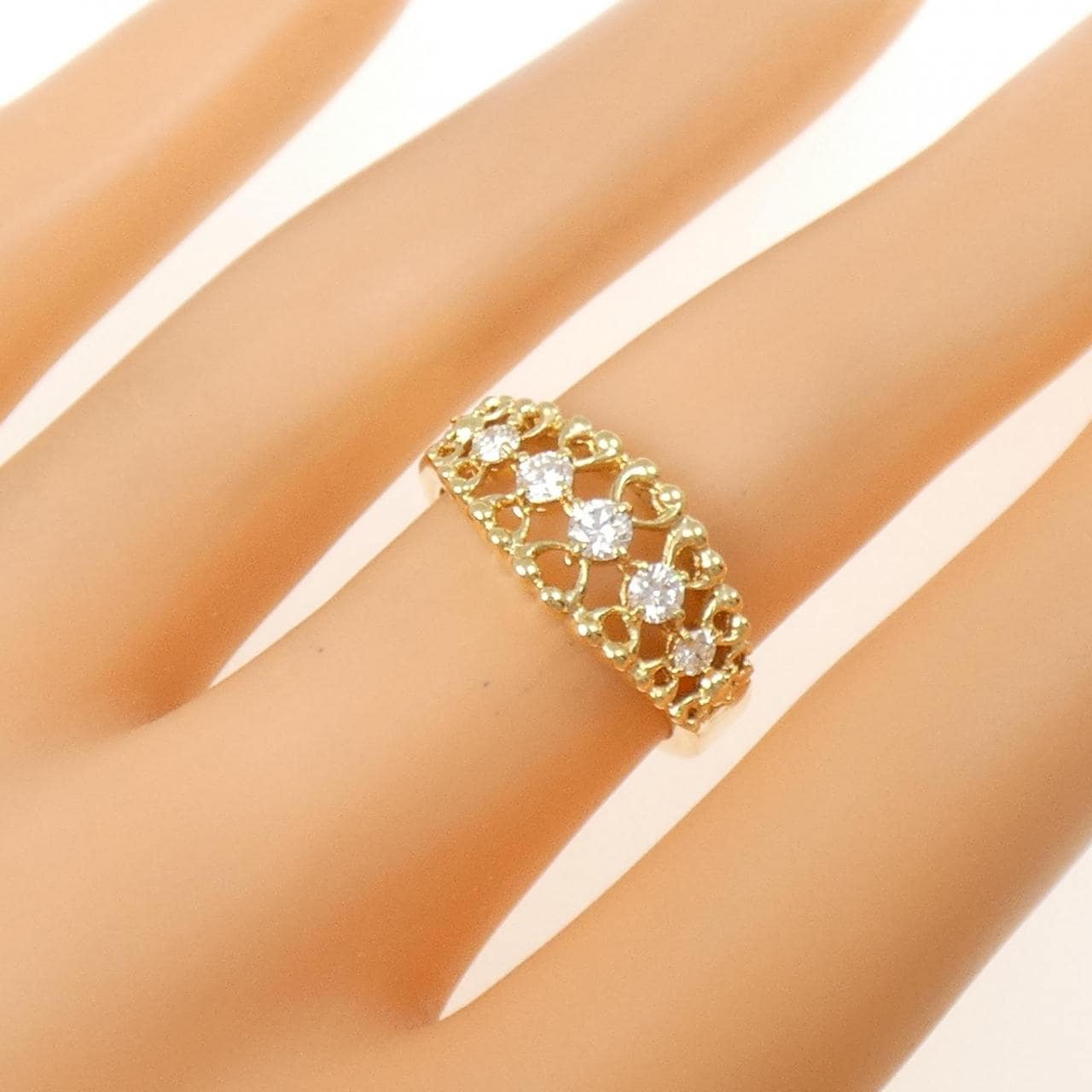 ミキモト ダイヤモンド リング 0.28CT