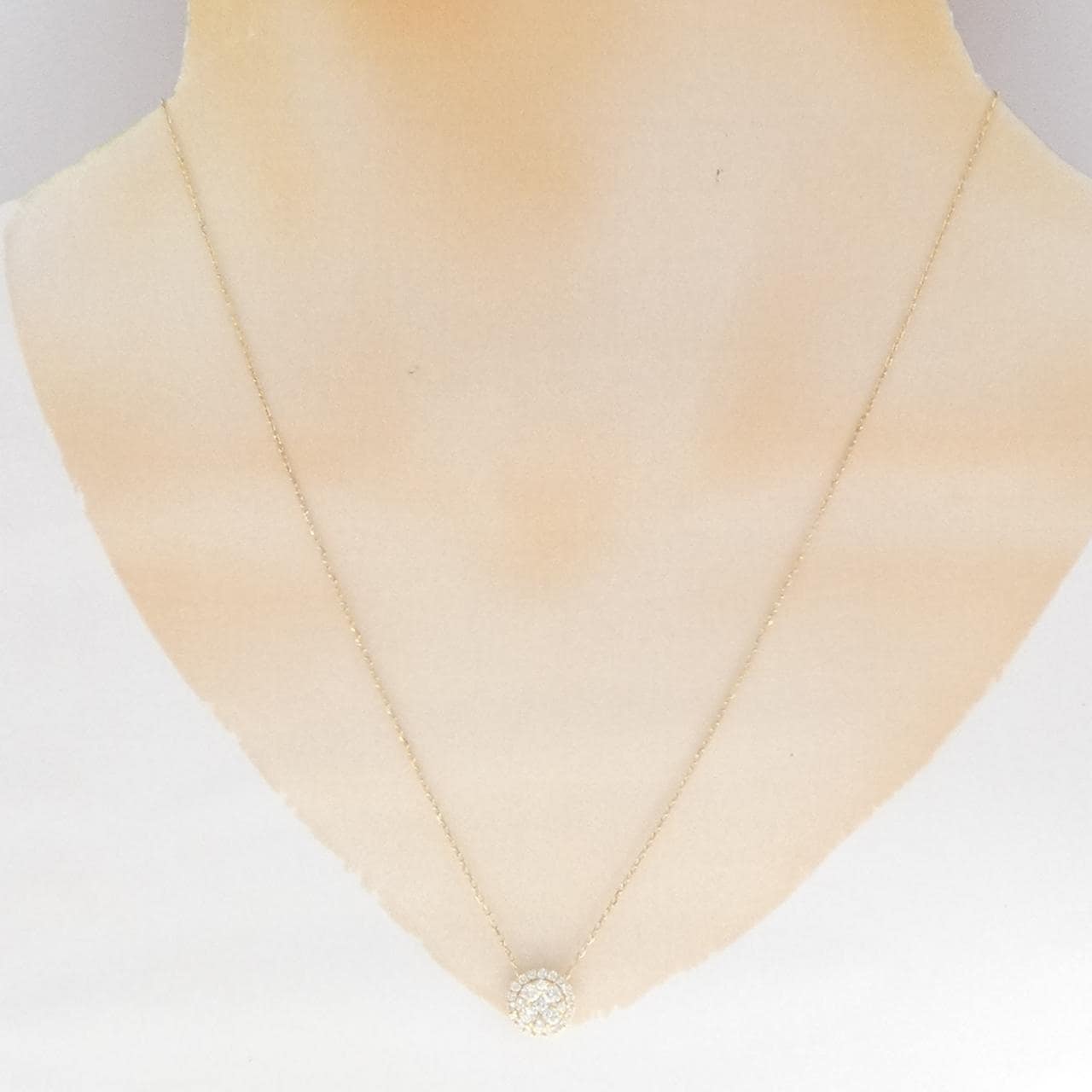 K18YG ダイヤモンド ネックレス 0.50CT