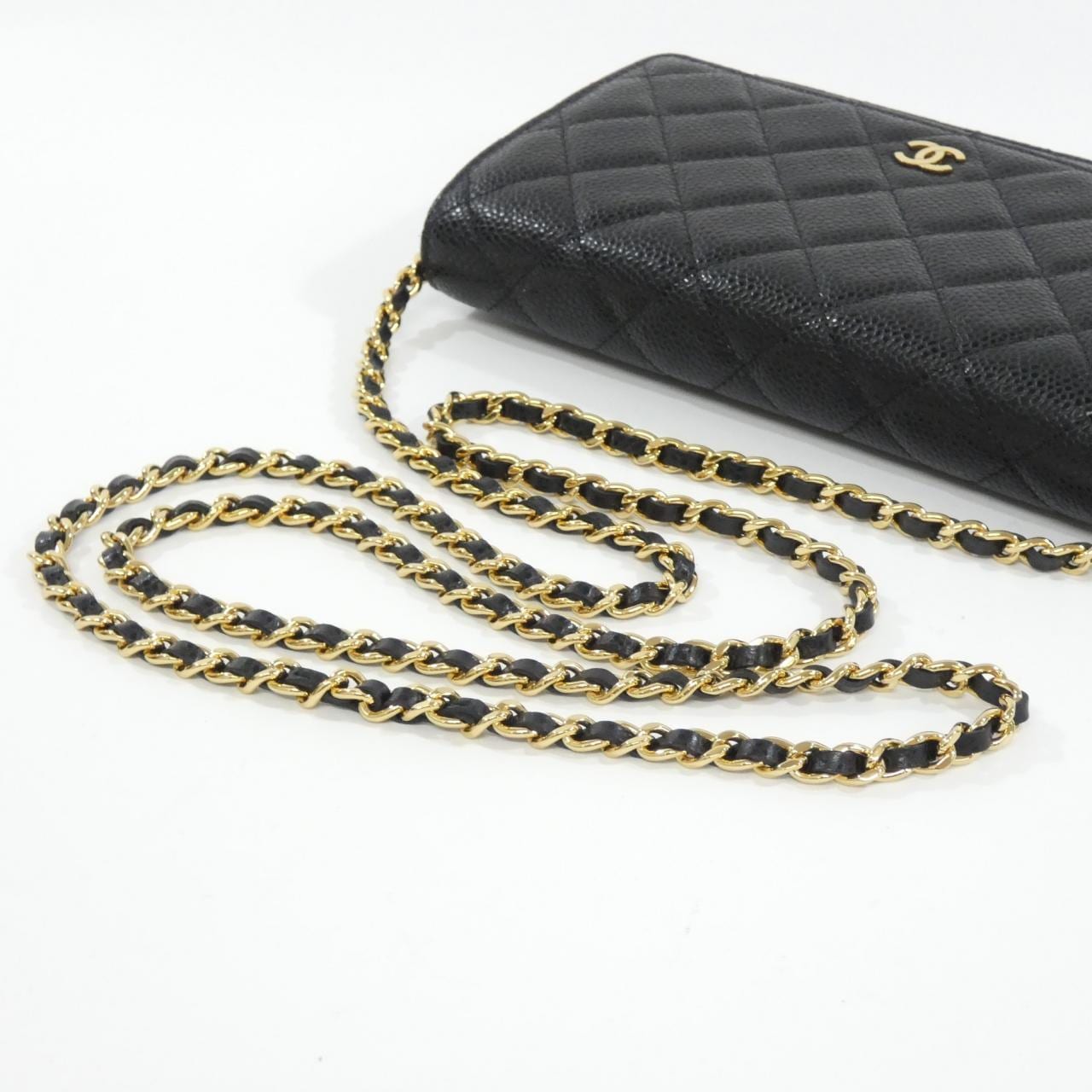 シャネル タイムレスクラシック ライン AP0250 チェーンウォレット