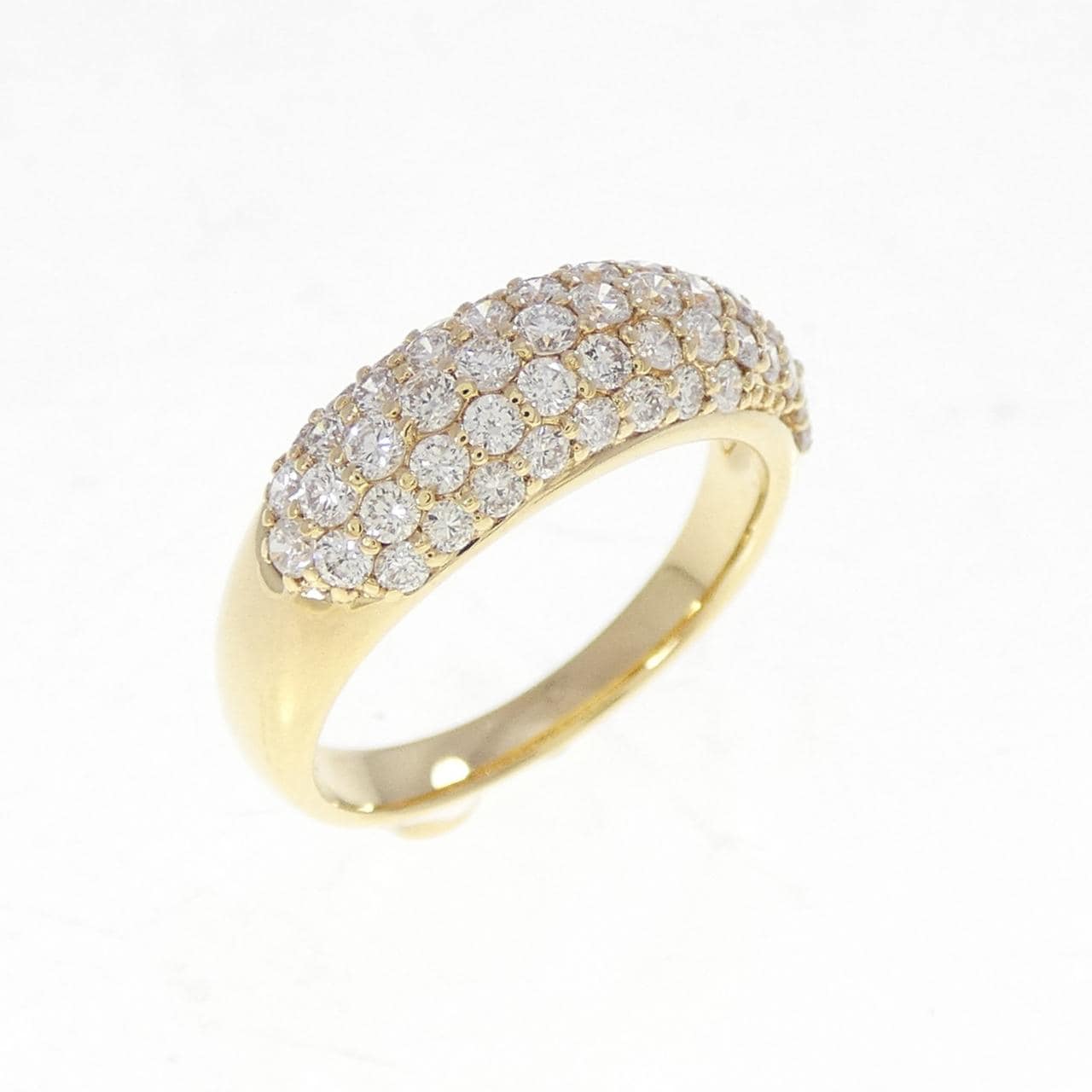 K18YG ダイヤモンド ピンキーリング 0.60CT