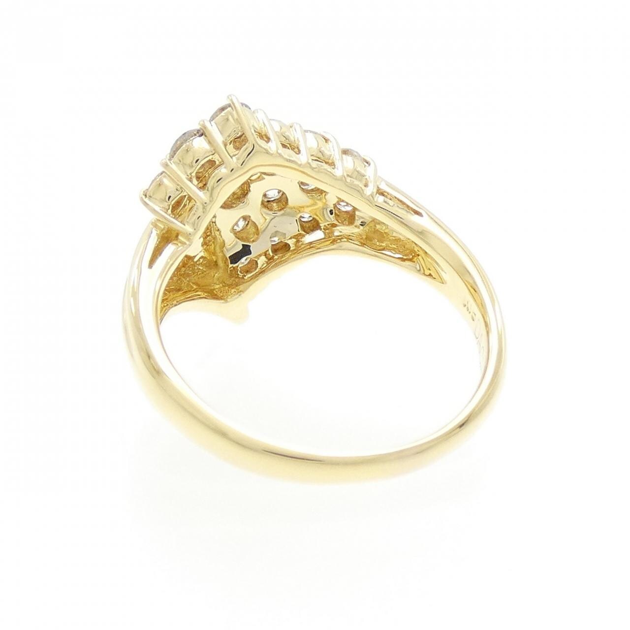 K18YG ダイヤモンド リング 1.06CT